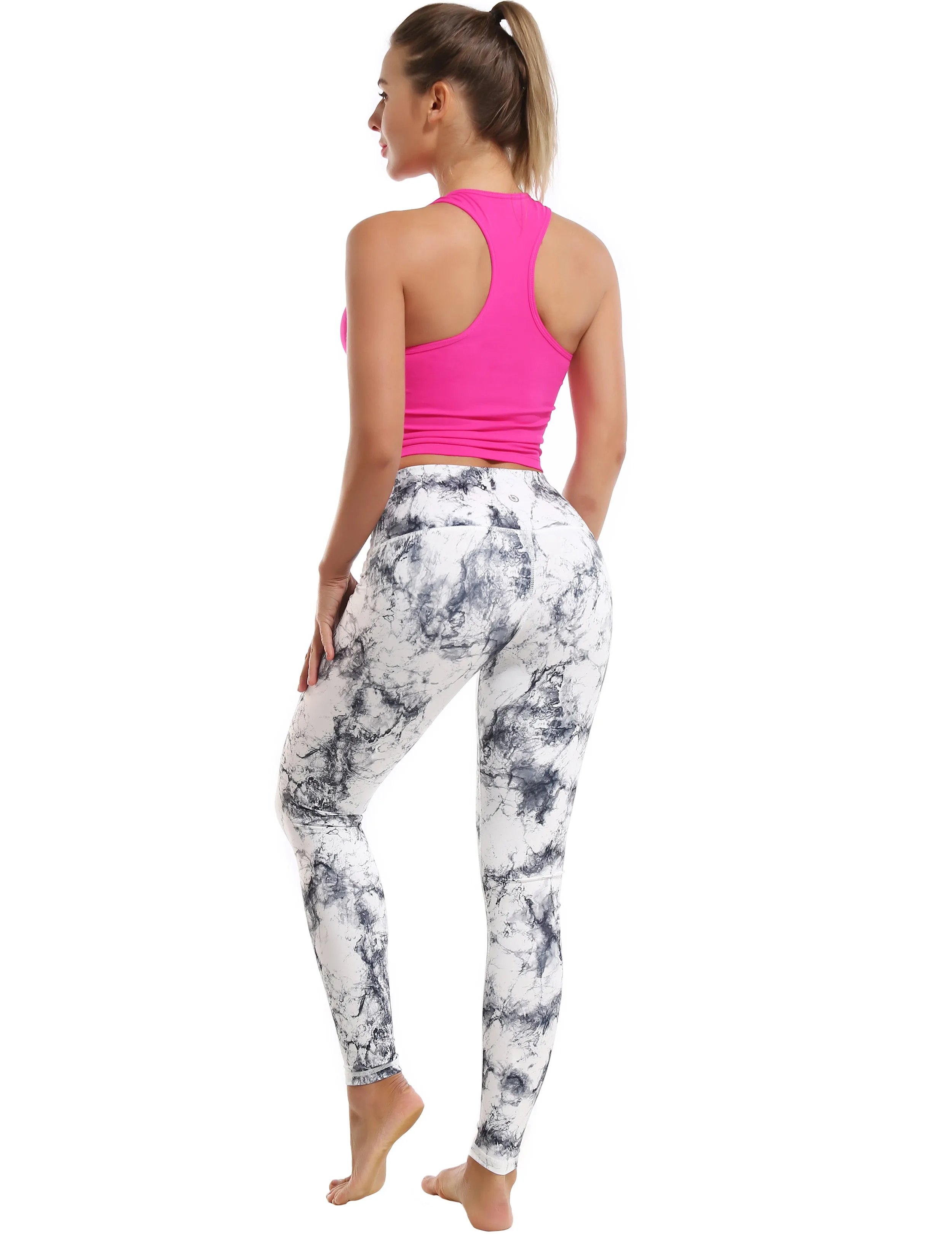 High Waist yogastudio Pants arabescato_yogastudio