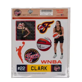 Indiana Fever Caitlin Clark 22 Decal Sheet in Navy by Desert Cactus