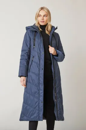 INNA Long Coat with Detachable Hood 1271