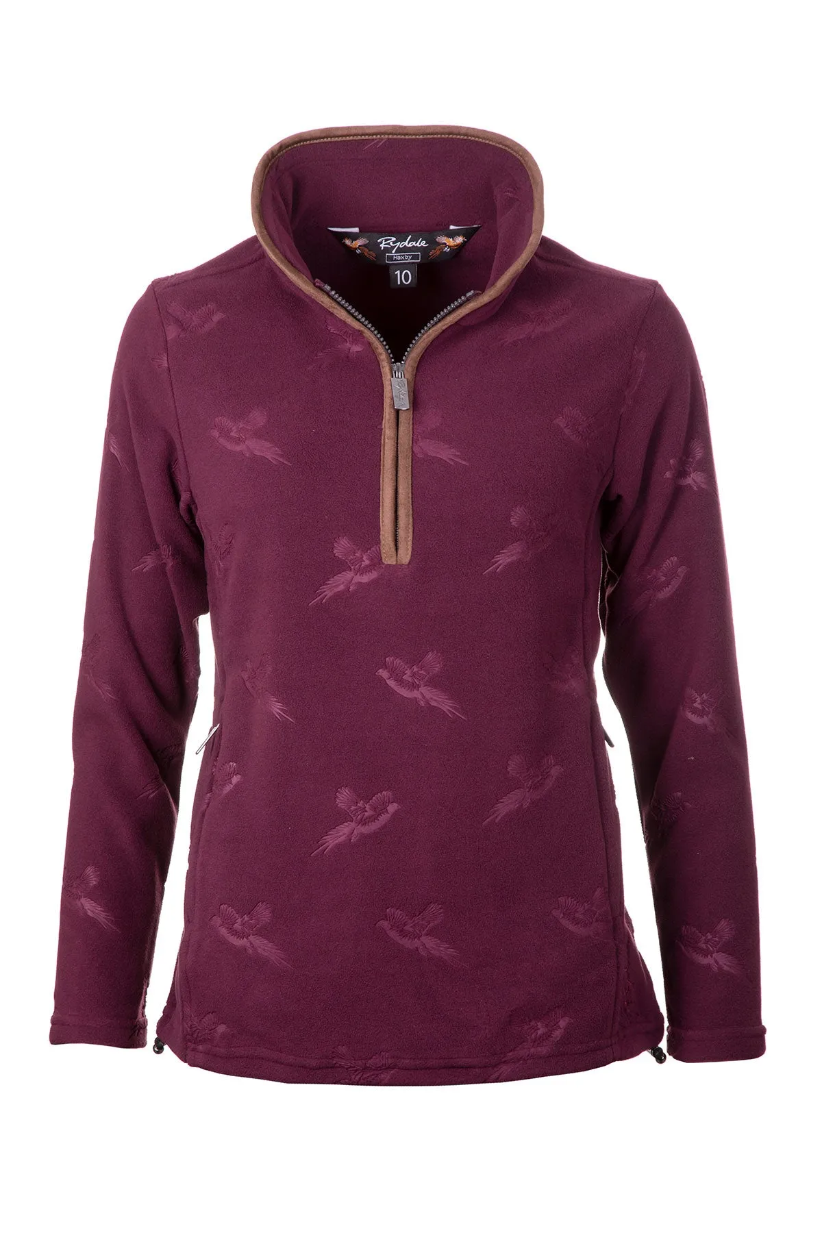 Ladies Overhead Pheasant Fleece - Haxby