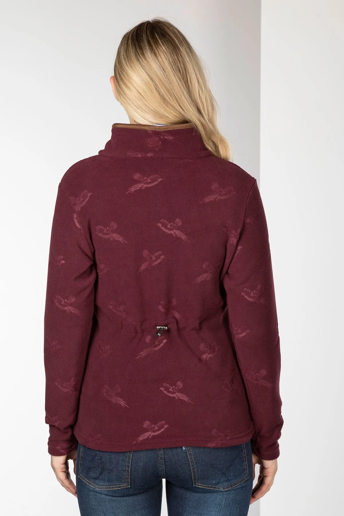 Ladies Overhead Pheasant Fleece - Haxby