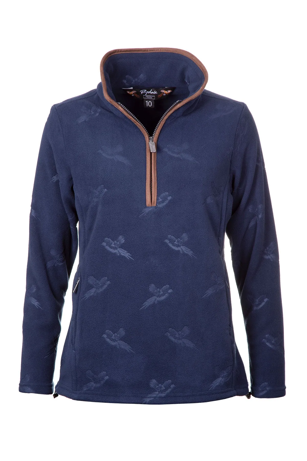 Ladies Overhead Pheasant Fleece - Haxby