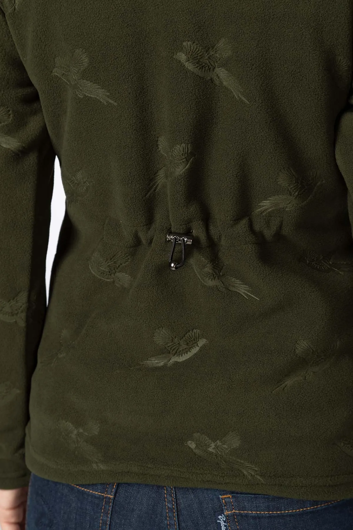 Ladies Overhead Pheasant Fleece - Haxby