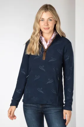 Ladies Overhead Pheasant Fleece - Haxby