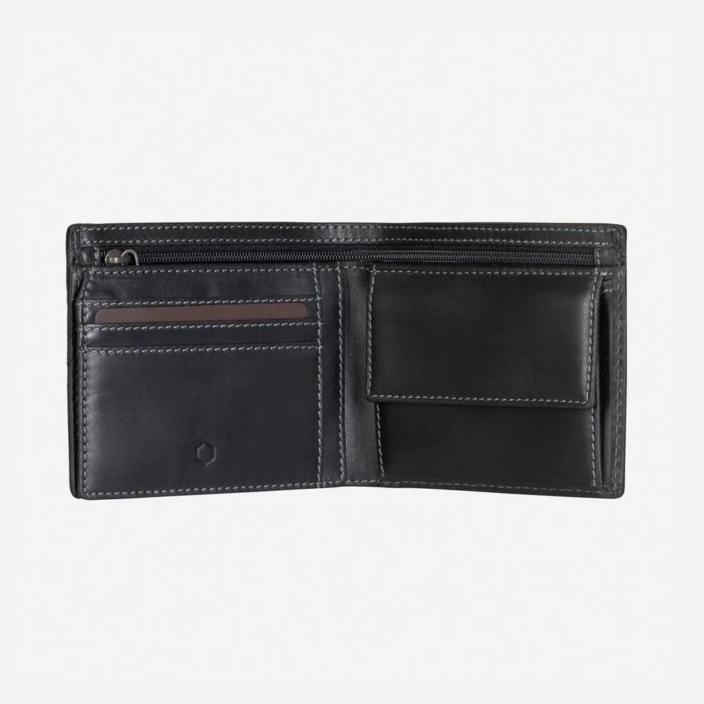 Large Bifold Wallet With Coin