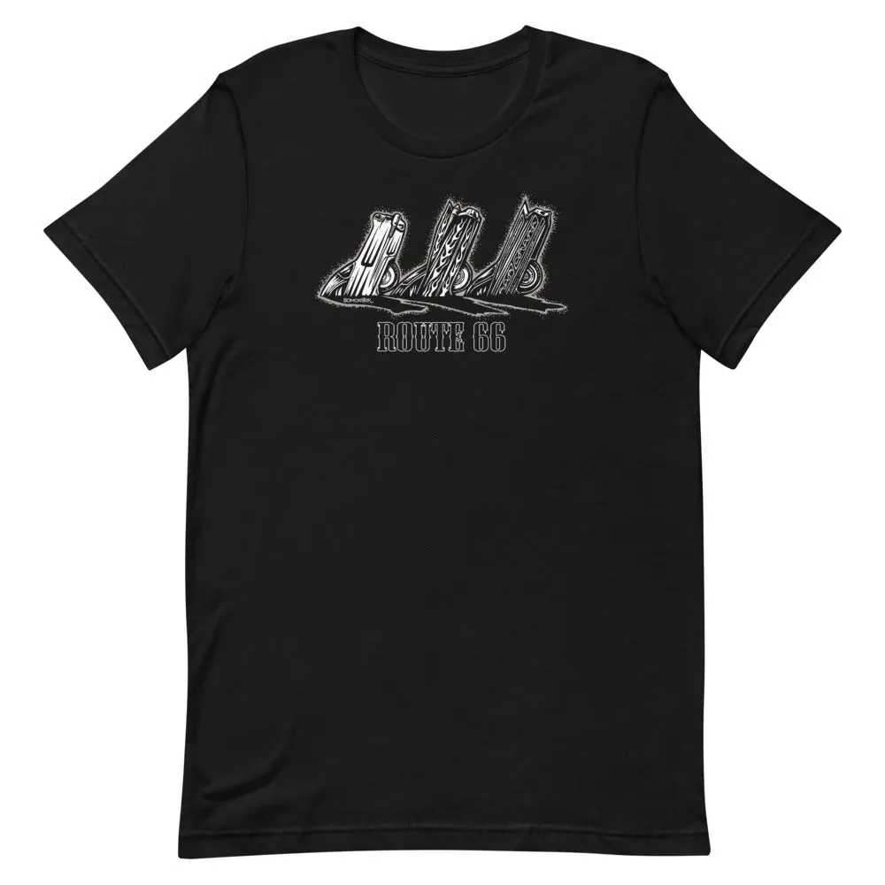 Men's Bella Canvas Tee "Route 66 Cadillacs"