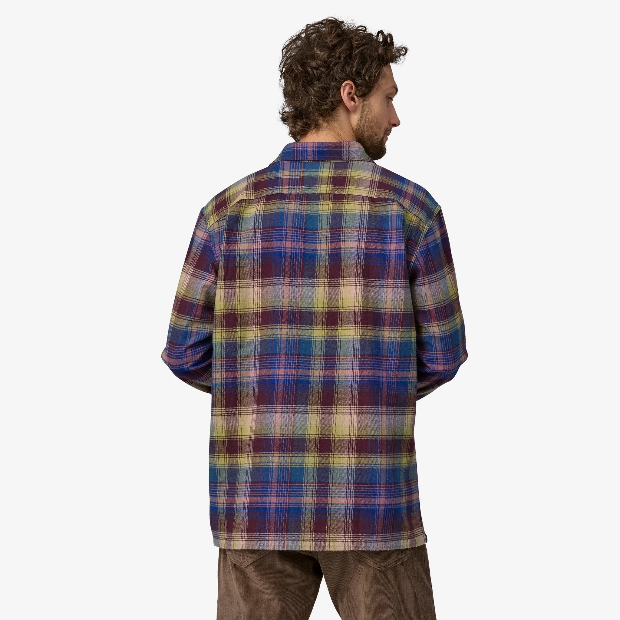 Men's Long-Sleeved Organic Cotton Midweight Fjord Flannel Shirt