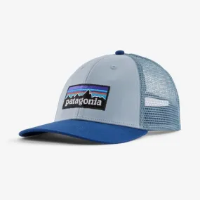 Men's Patagonia | P-6 Logo LoPro Trucker Hat | Steam Blue