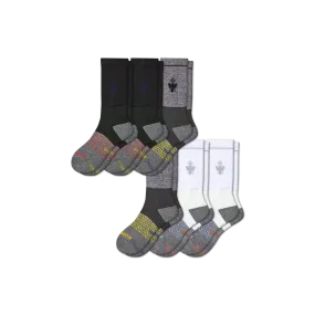 Men's Targeted Compression Performance Calf Sock 6-Pack