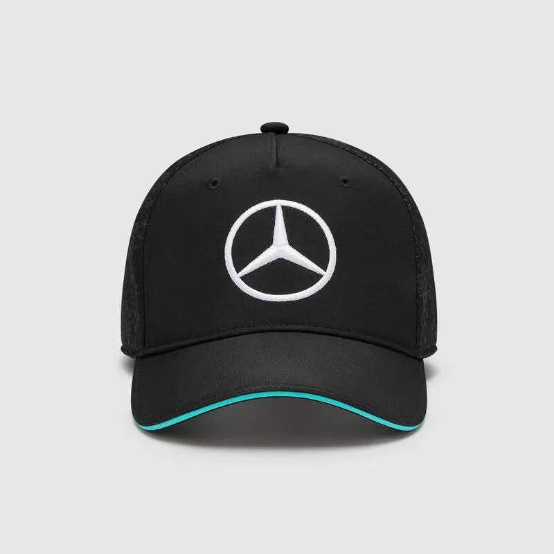 Mercedes AMG Petronas F1 2024 Kids Team Baseball Hat - Black