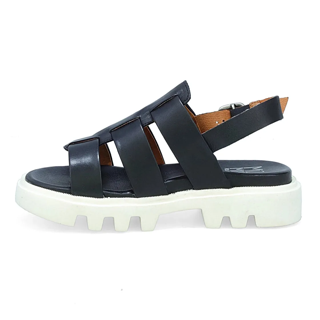 Miz Mooz PAMMY Flatform Sandal in Black