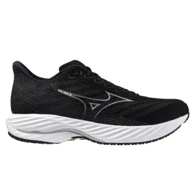 Mizuno Wave Rider 28 Mens | Black/silver/ebony