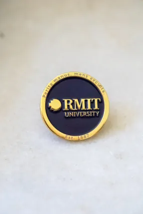 Motto Lapel Pin