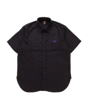 Needles Short Sleeve Work Shirt - Poly Cloth