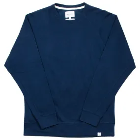 Norse Projects - Vorm Mercerised Sweatshirt - Navy