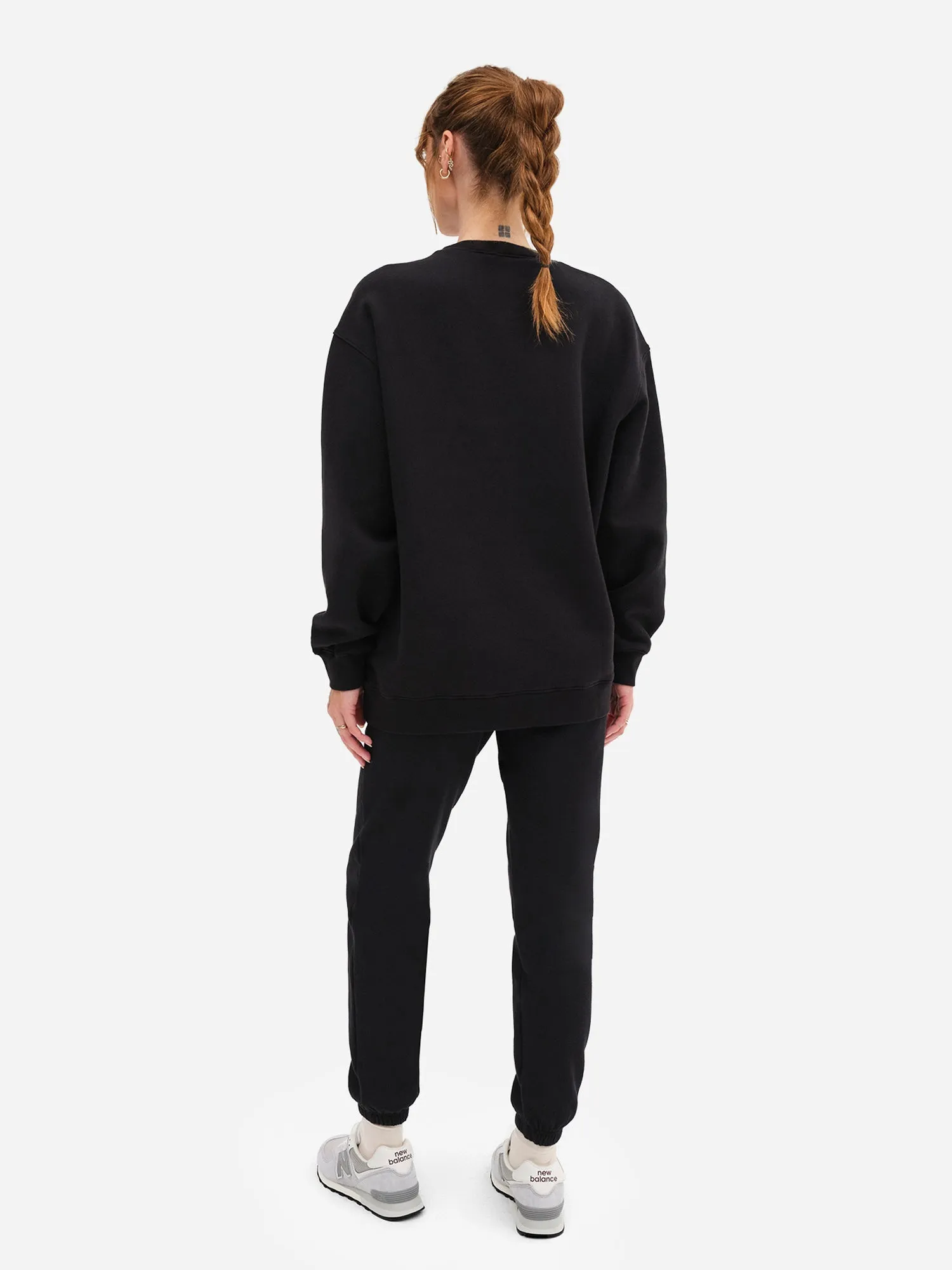 Organic Fleece Oversized Sweatshirt