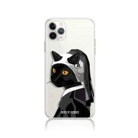 Original Design Phone Case - Cat with a Pearl Earring - Style C