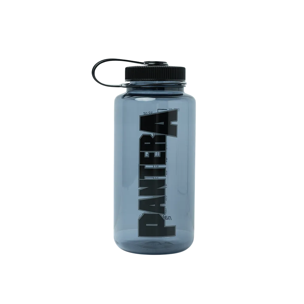 Pantera Logo Black Water Bottle