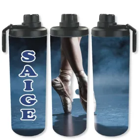 Personalized Sports 30oz Double Walled Stainless Steel Bottle - Dance