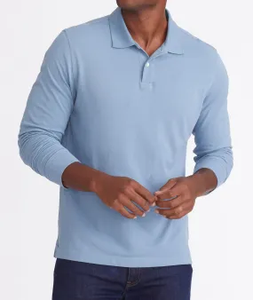 Pique Long-Sleeve Polo