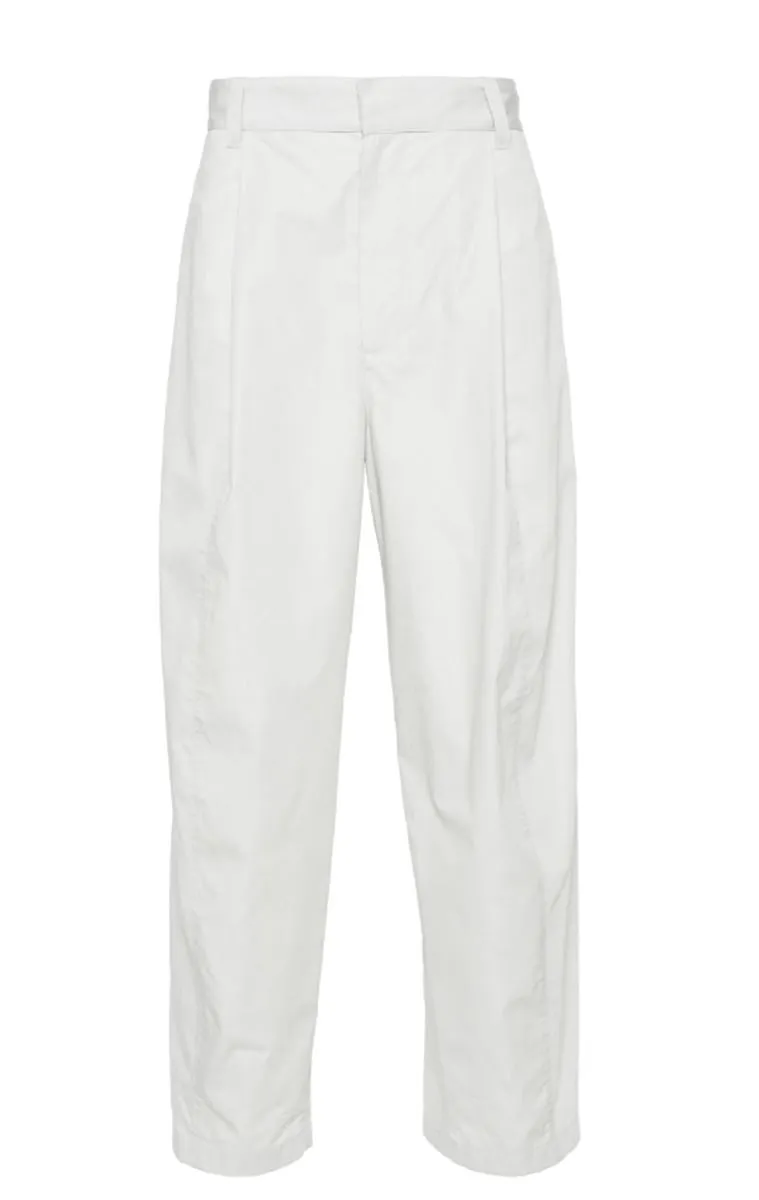 PLEAT-DETAILING LOOSE-FIT TROUSERS