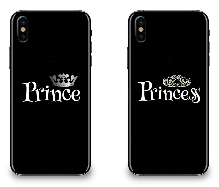 Prince & Princess - Couple Matching Phone Cases