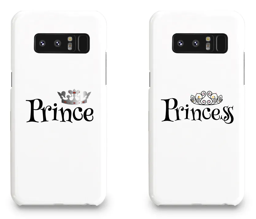 Prince & Princess - Couple Matching Phone Cases