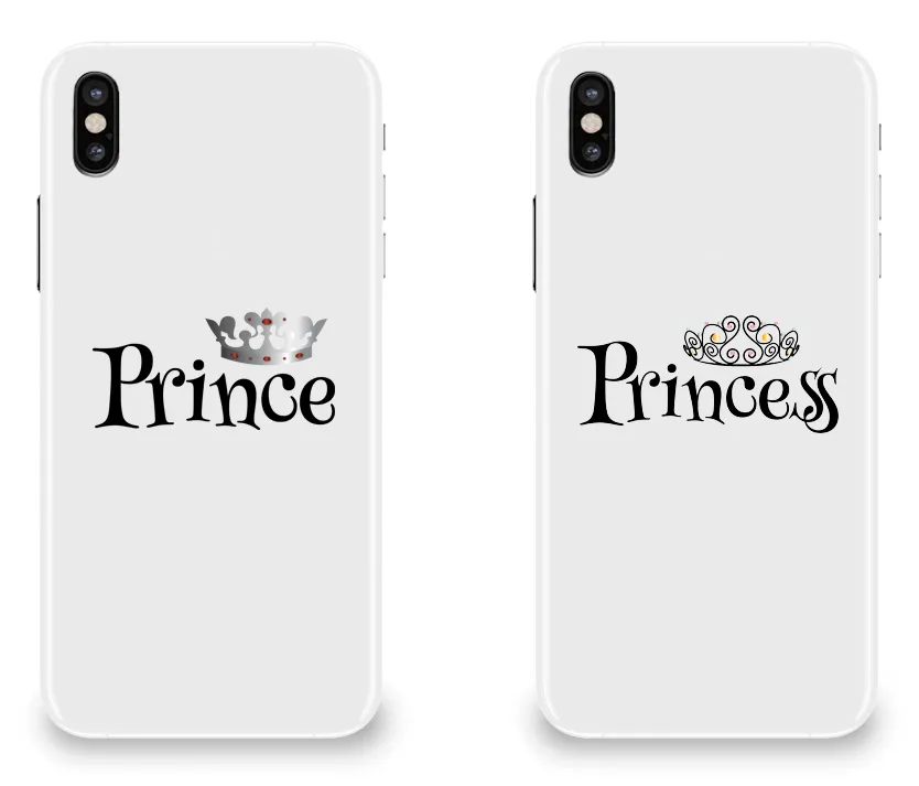 Prince & Princess - Couple Matching Phone Cases