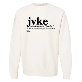 PRONUNCIATION BONE CREWNECK