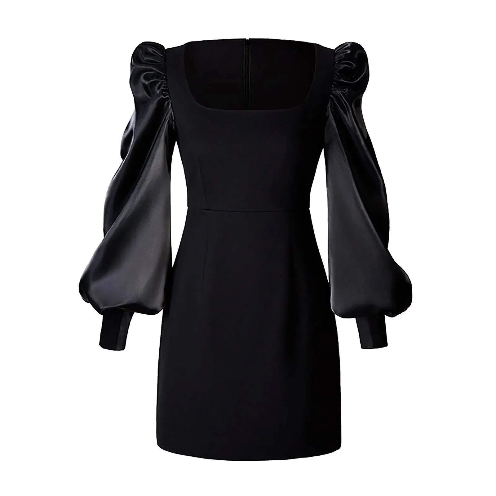 Puff Sleeve Little Black Dress