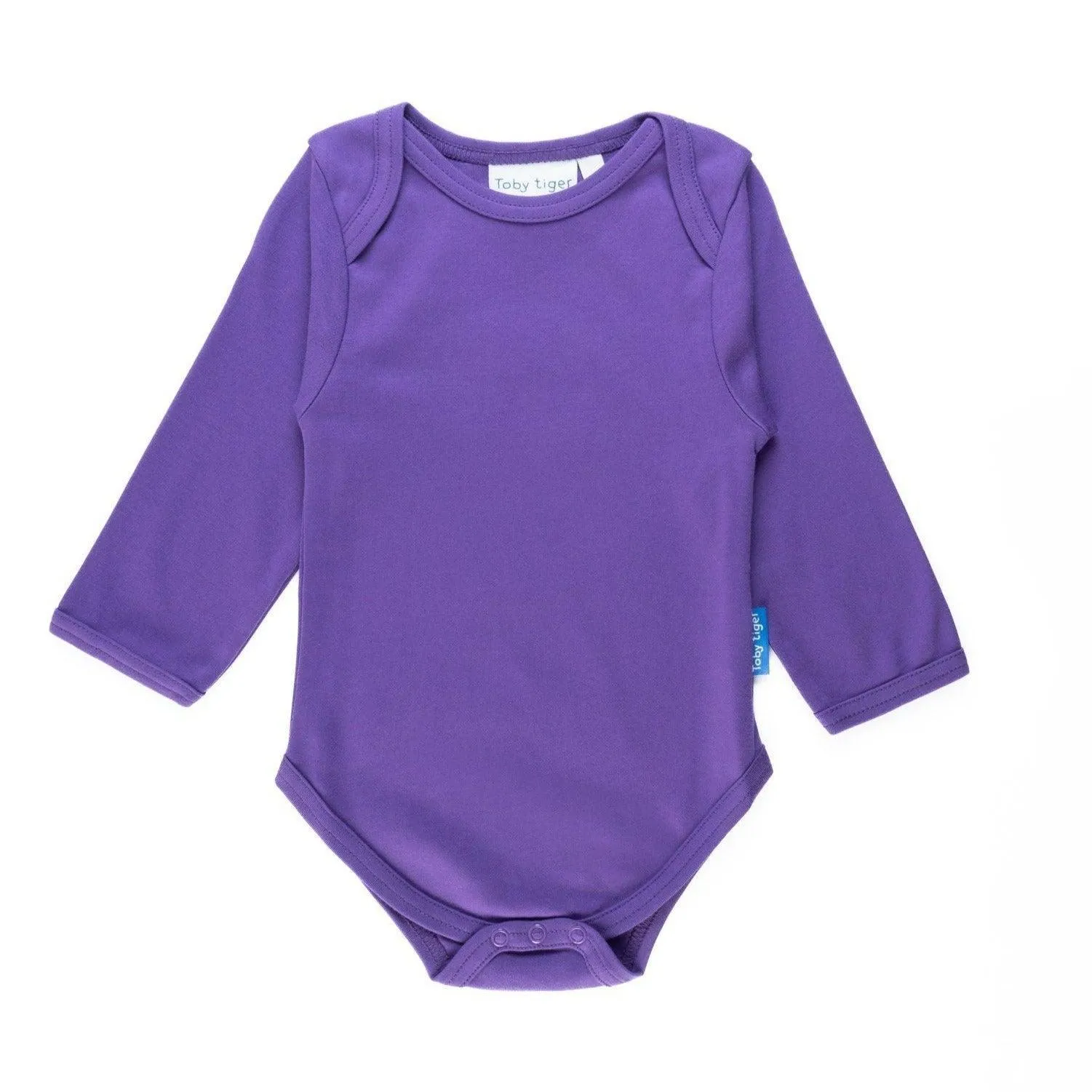 Purple Long Sleeve Baby Vest