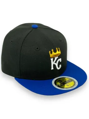 "KIDS"- KANSAS CITY ROYALS NEW ERA 59FIFTY FITTED