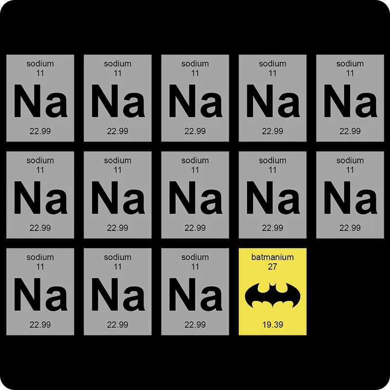 "Na Na Na Batmanium" - Men's T-Shirt