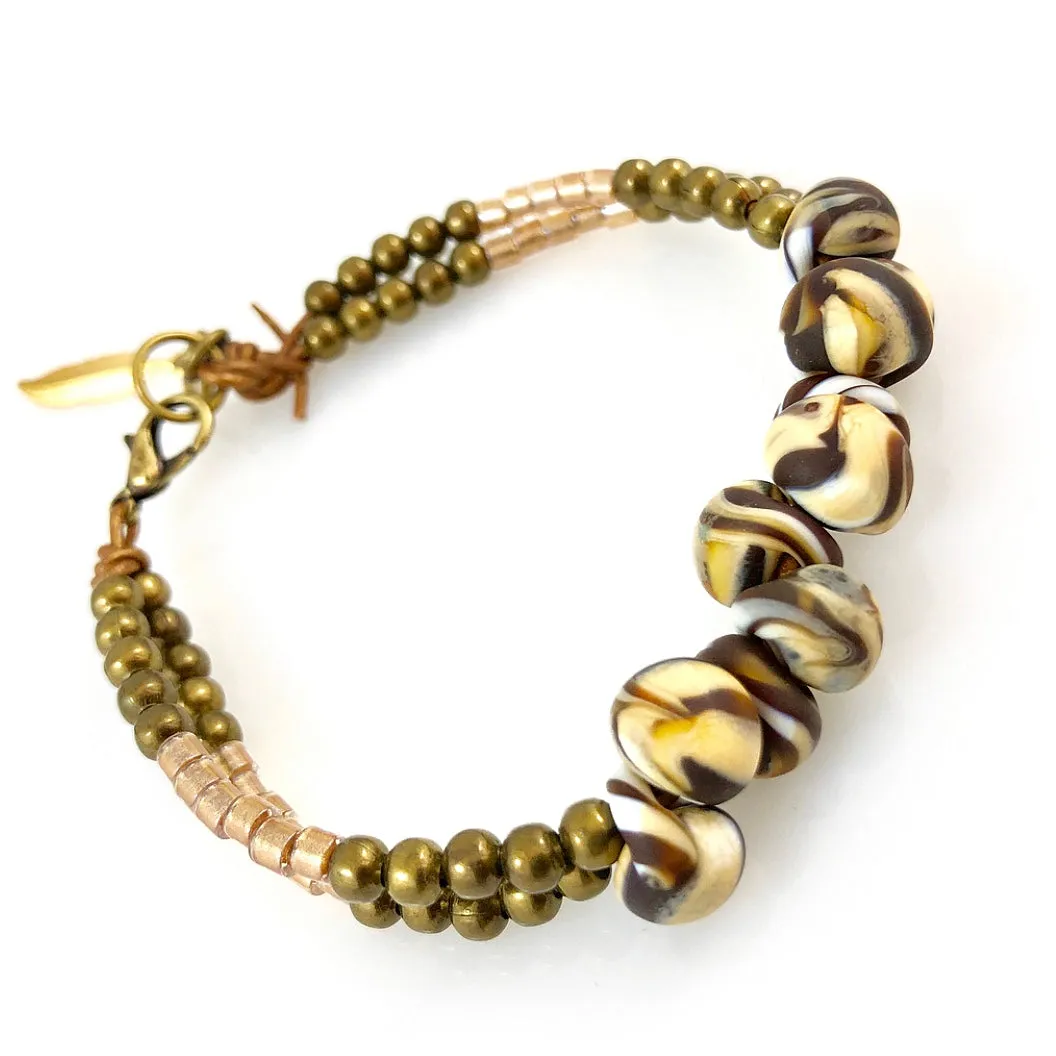 "Petite Boho" Bracelet - Sand Dune