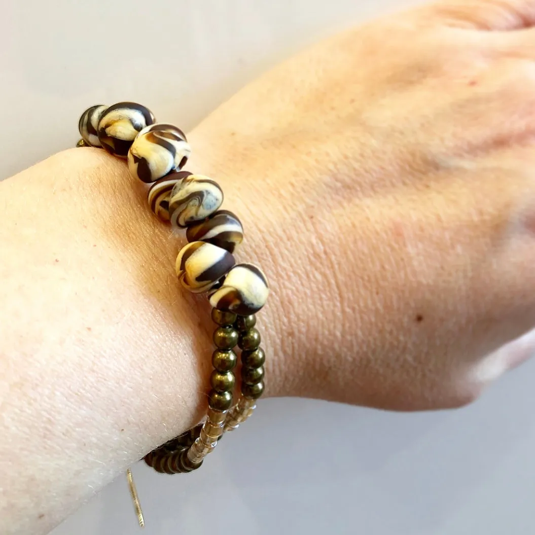 "Petite Boho" Bracelet - Sand Dune