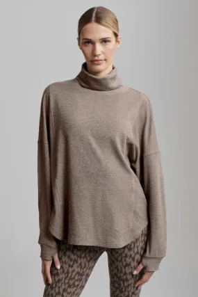 RAINER ROLL NECK LONGSLEEVE CAROB