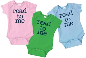 Read To Me Onesies