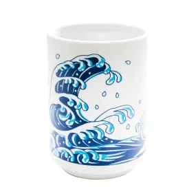 Red Sea Bream & Waves Tea Cup