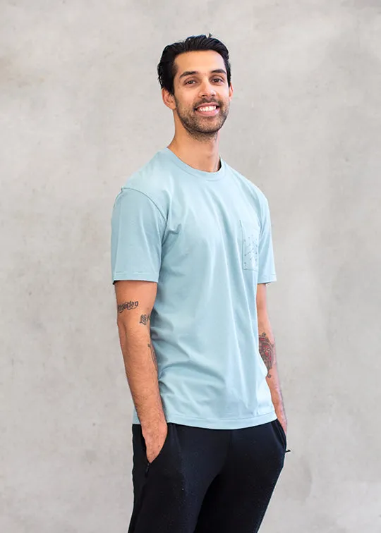 Relaxed Pocket Crew Neck Tee