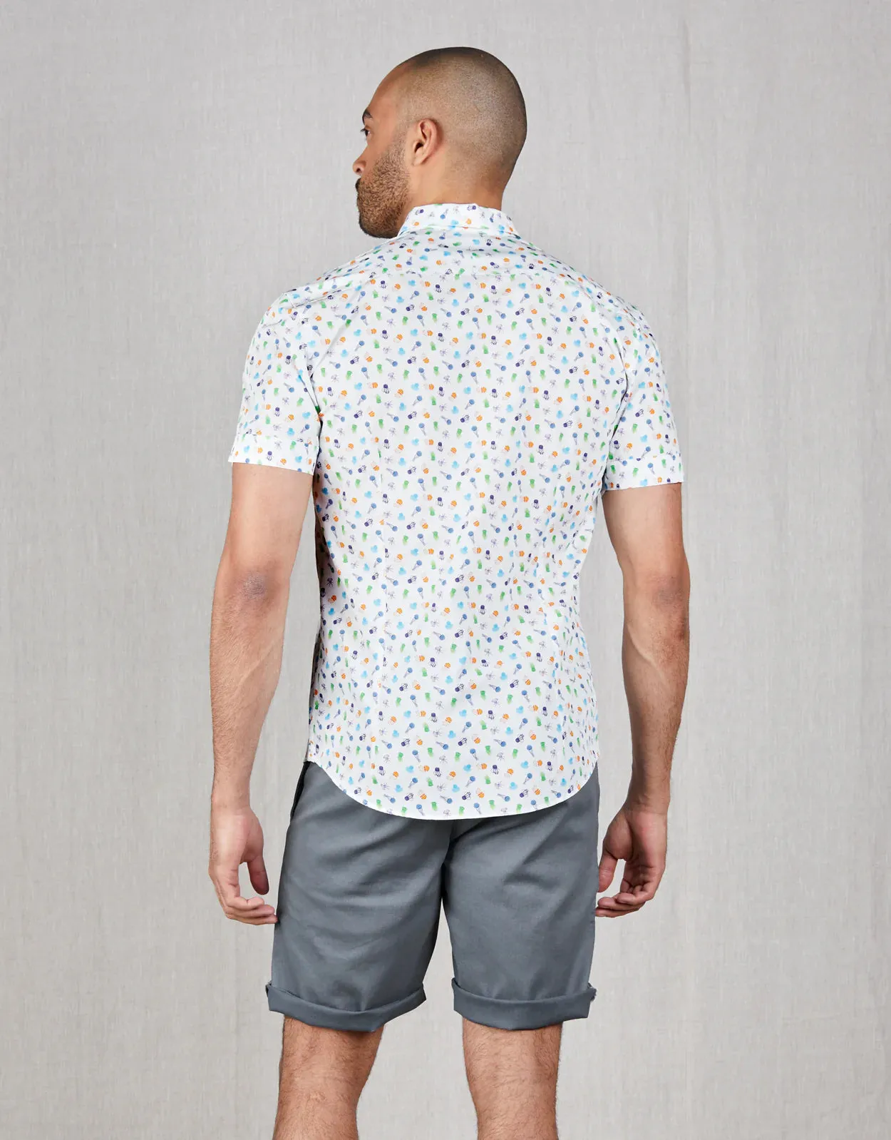 Rembrandt - Waihi Shirt - Jellyfish Print