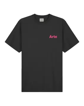 T-Shirt Arte Antwerp Teo Back Heart Black