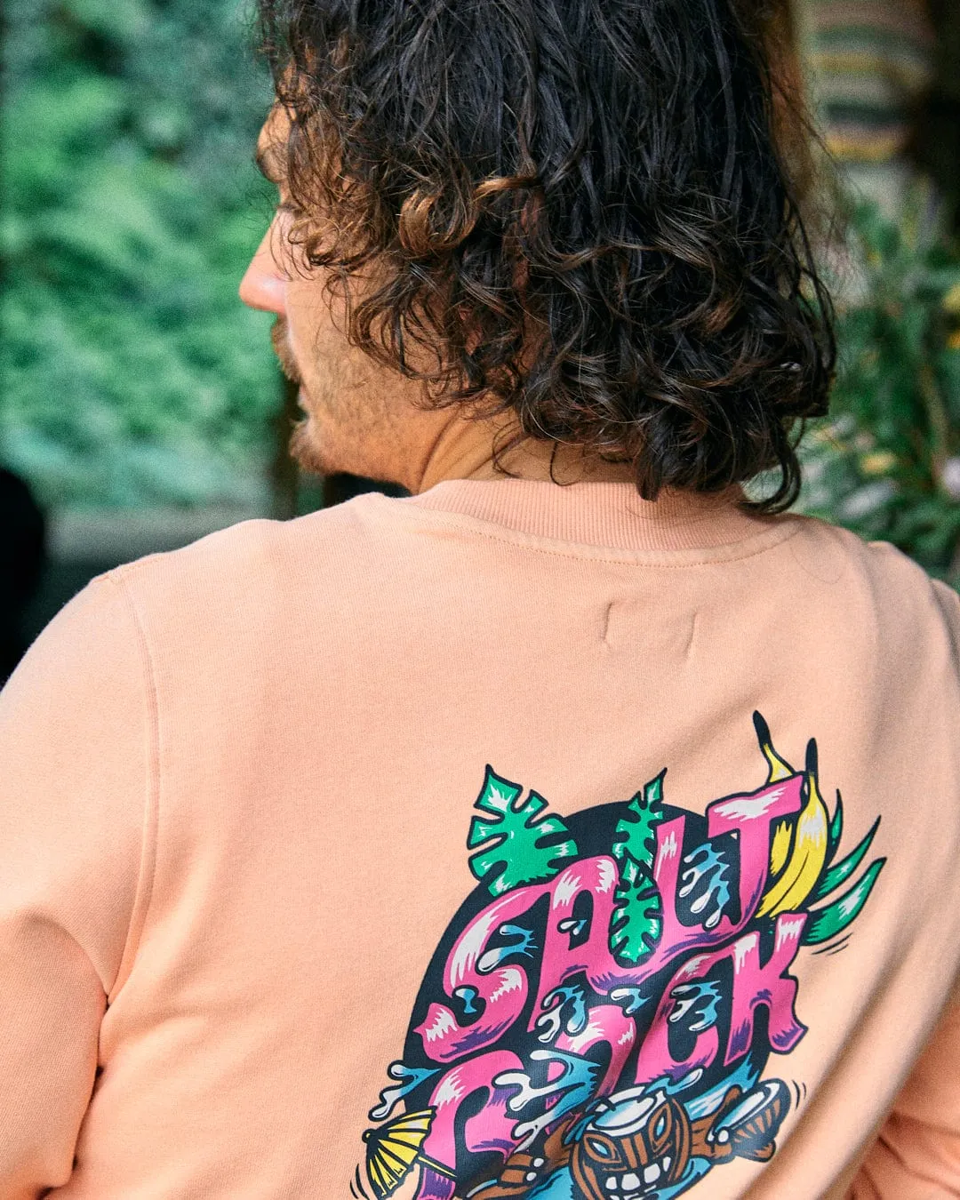 Tahiti - Mens Sweat - Peach