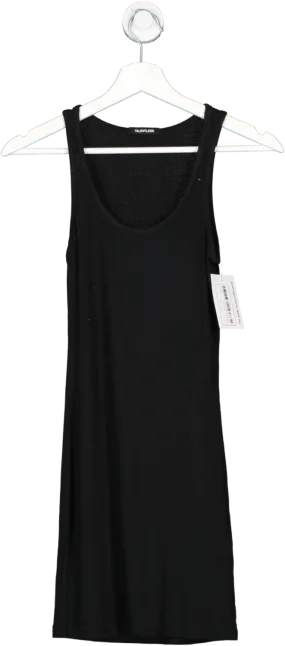 TALENTLESS Black Modal Tank Dress UK XS