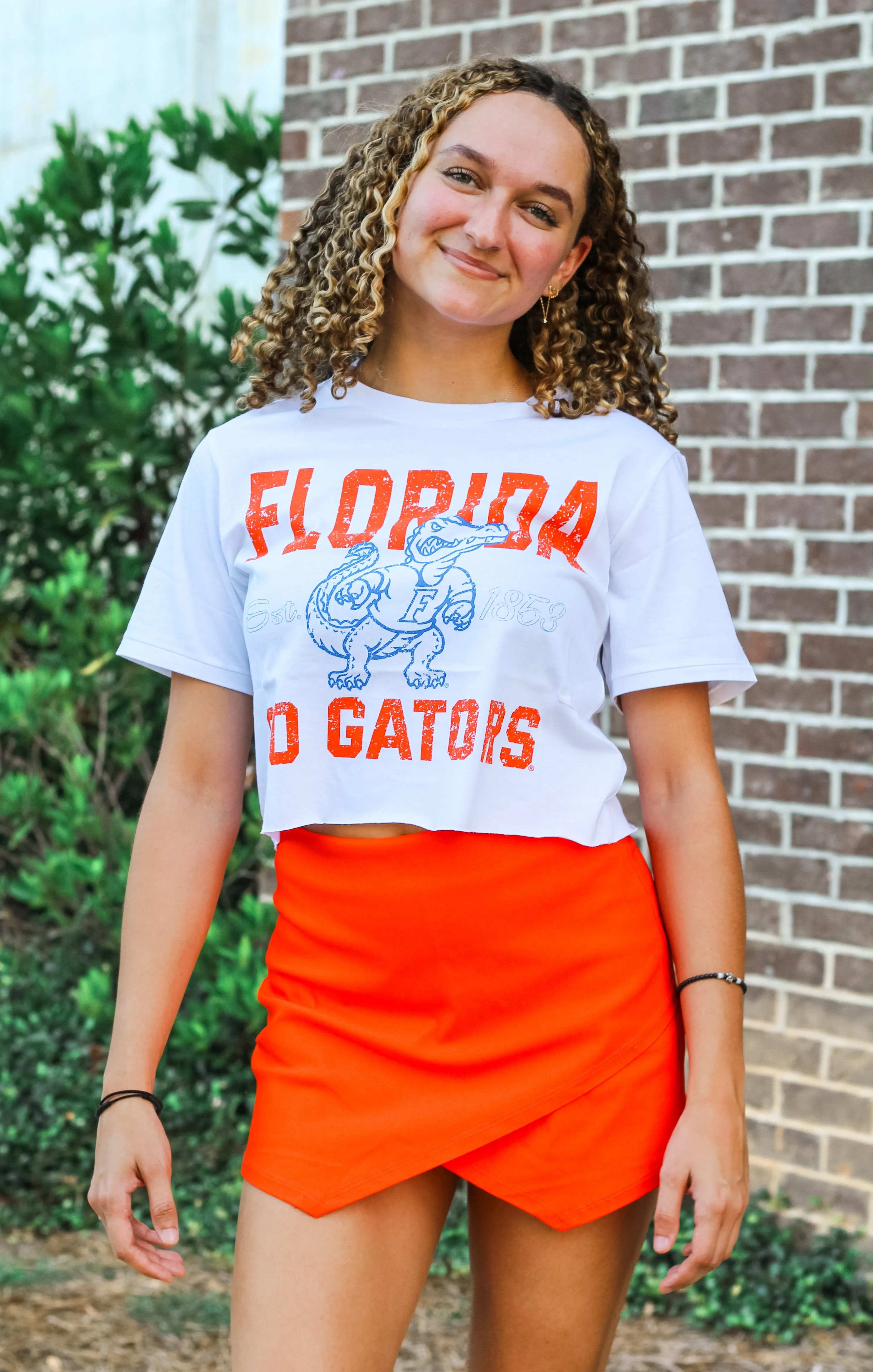 The Go Gators Crop Tee