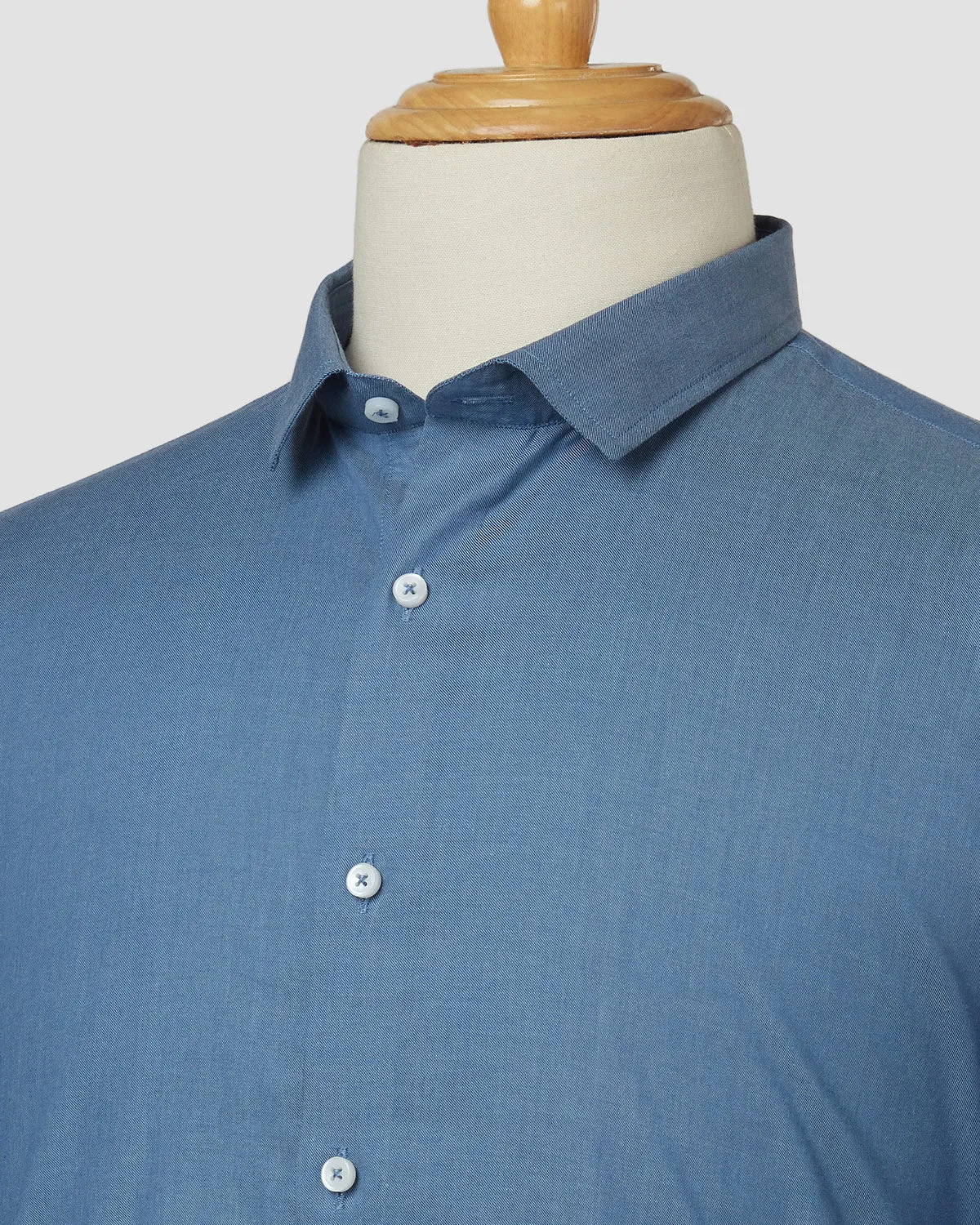 Thomas Mason Frosty Twill Shirt