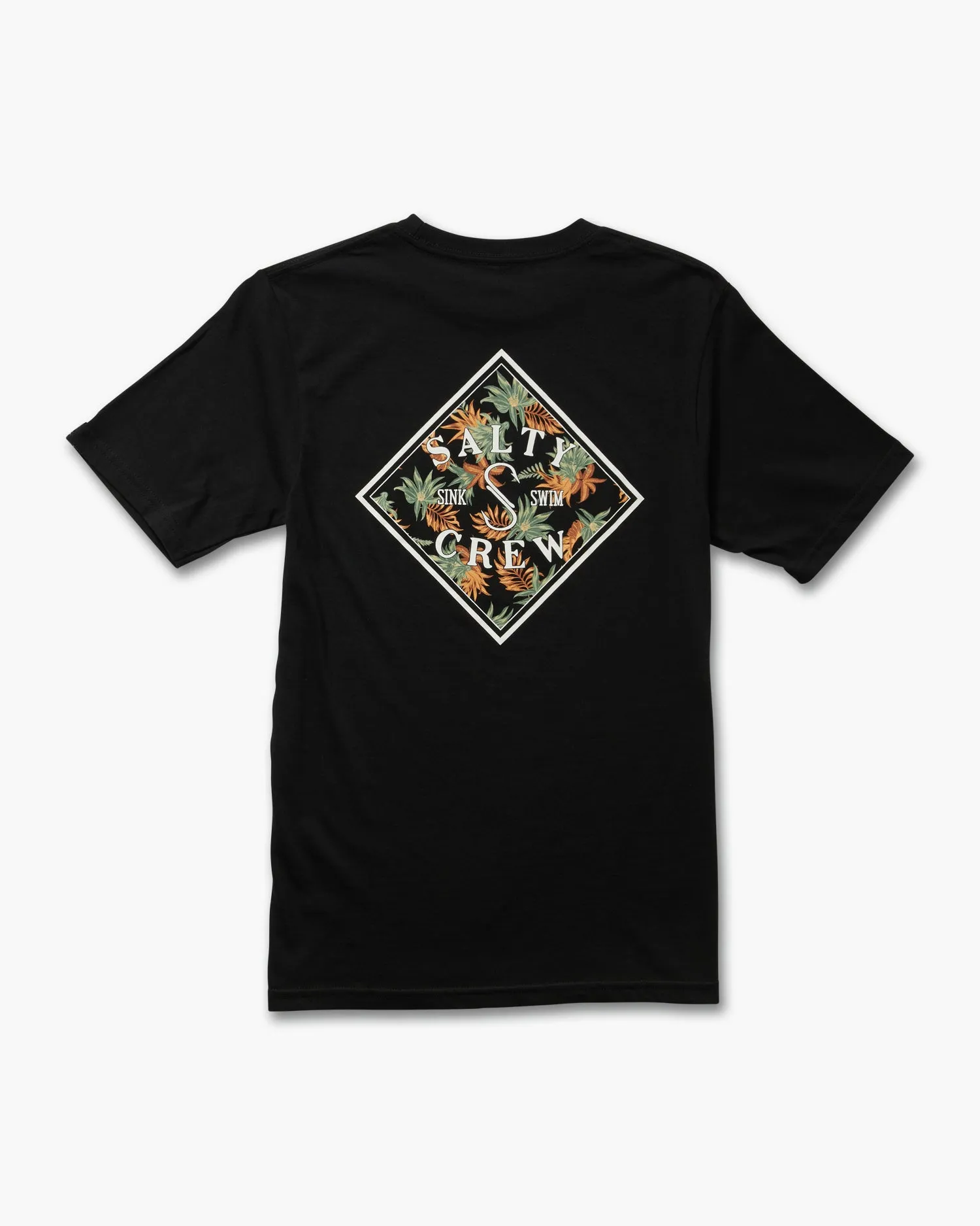 Tippet Gardens Fill Boys Black S/S Tee