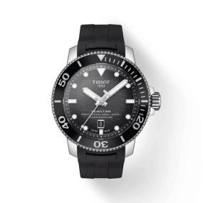 Tissot Seastar 2000 Professional Powermatic 80 Black Swiss-Made Watch