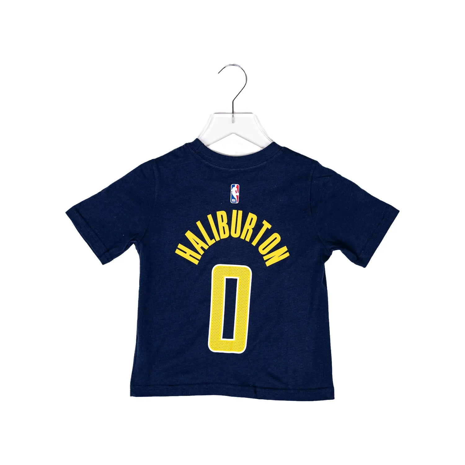 Toddler Indiana Pacers #0 Tyrese Haliburton Icon Name and Number T-shirt by Nike