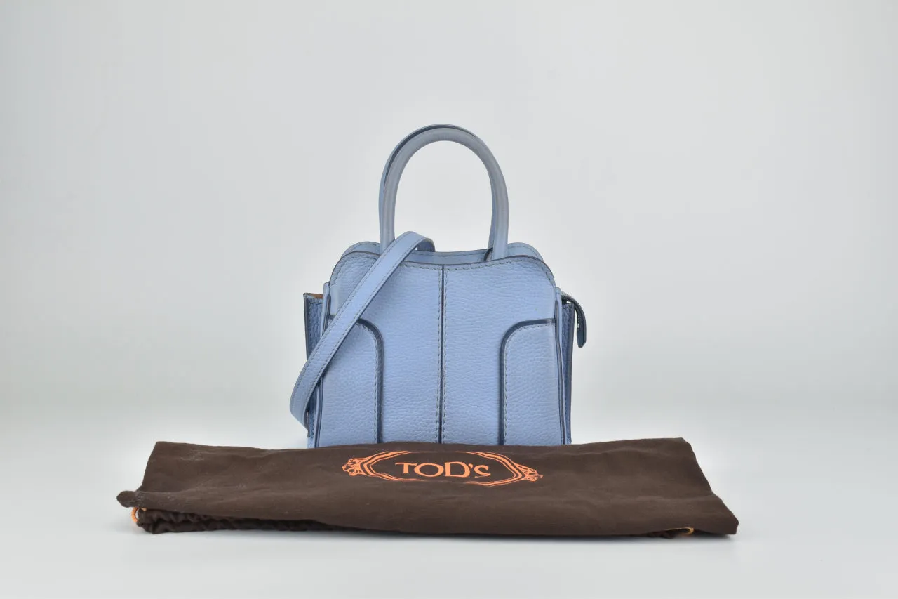 Tod's Mini Sella Bag in Blue