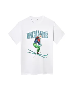 Vintage Skier Tee | White